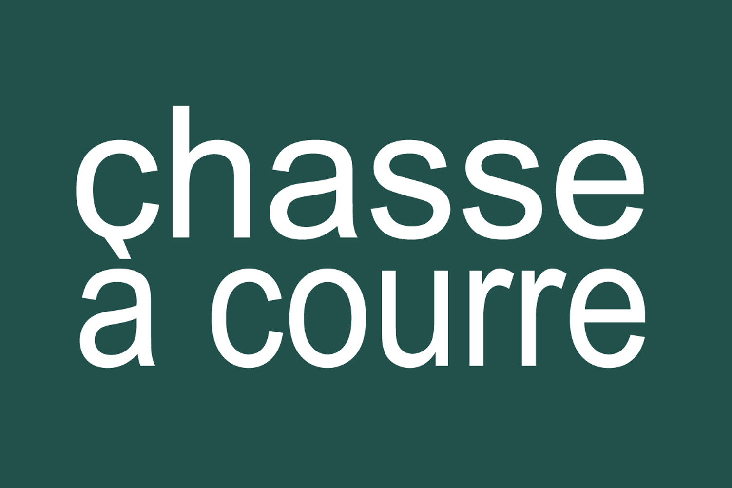 chasse à courre vert - 10x6.5cm - Sticker/autocollant