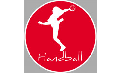 Handball - 10cm - Sticker/autocollant