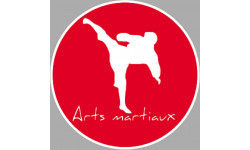 Arts martiaux série 5 - 5cm - Sticker/autocollant