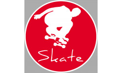 Skate - 5cm - Sticker/autocollant