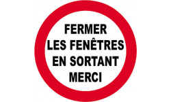 éteindre les lumières en sortant - 5cm - Sticker/autocollant