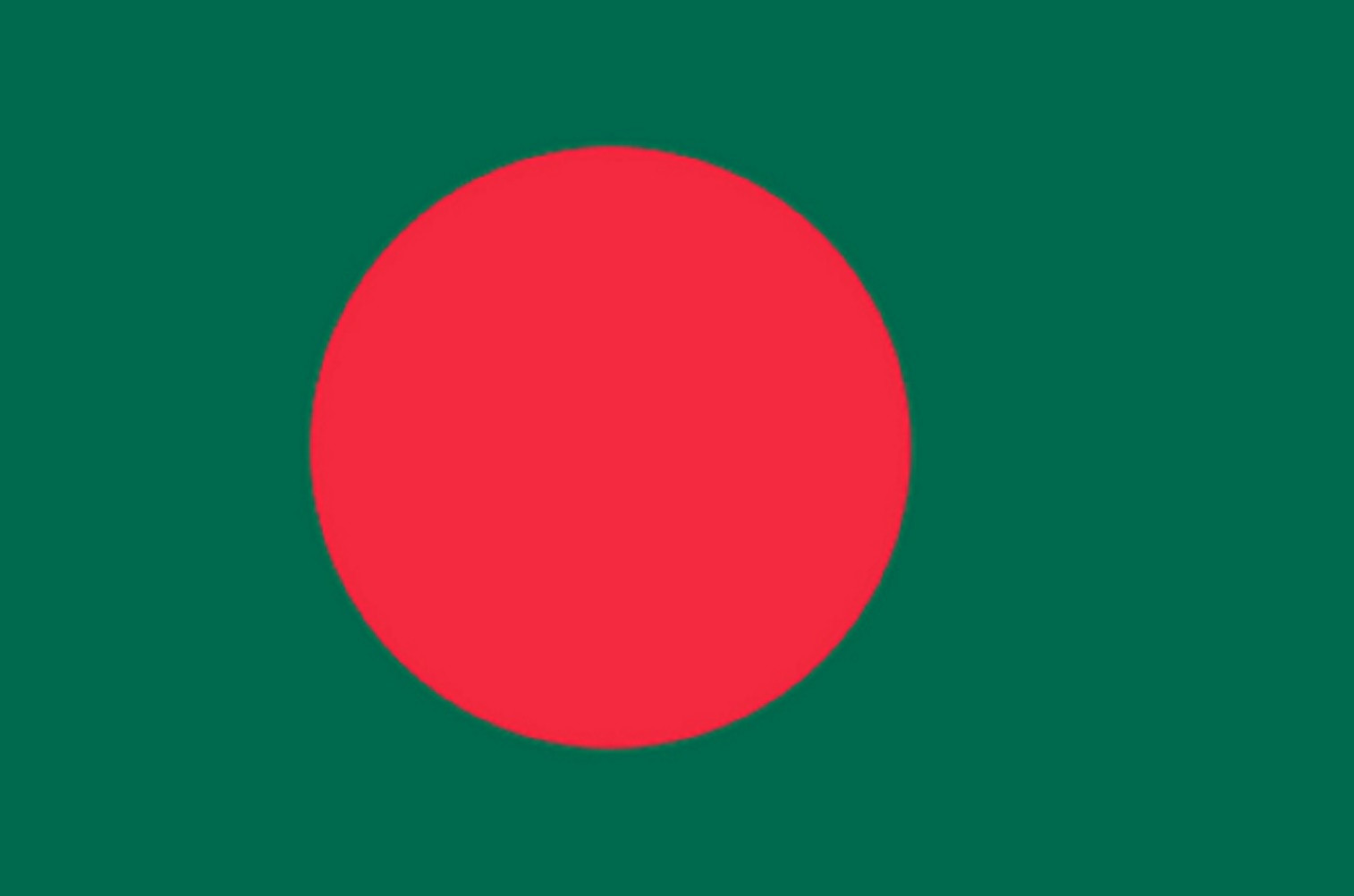 Drapeau Bangladesh (19.5x13 cm) - Sticker/autocollant