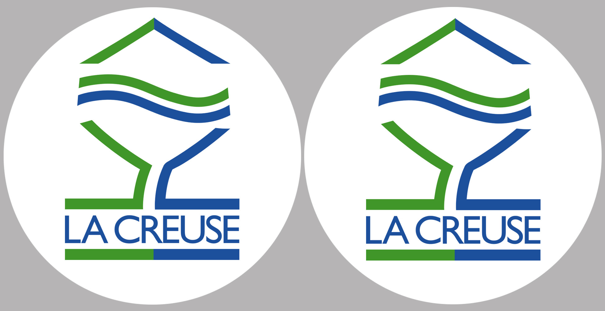 Département 23 la Creuse  (2 fois 10cm) - Sticker/autocollant