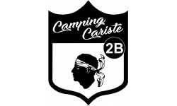 Campingcariste Corse 2B (10x7.5cm) - Sticker/autocollant