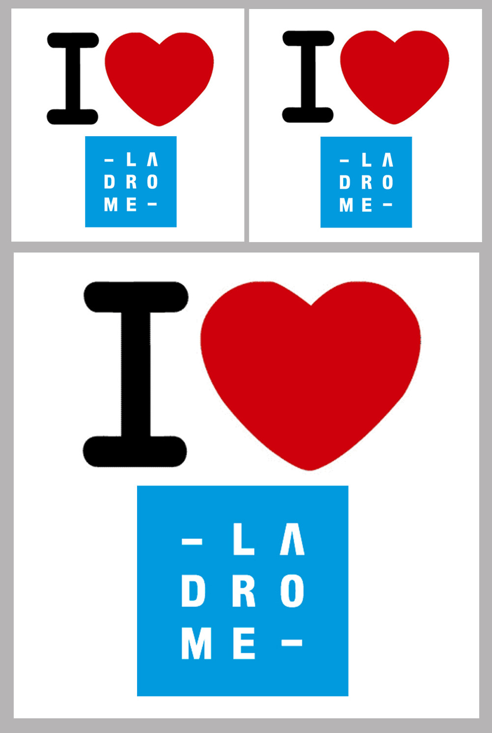 Département 26 la Drôme (1fois 10cm / 2 fois 5cm) - Sticker/autocollant