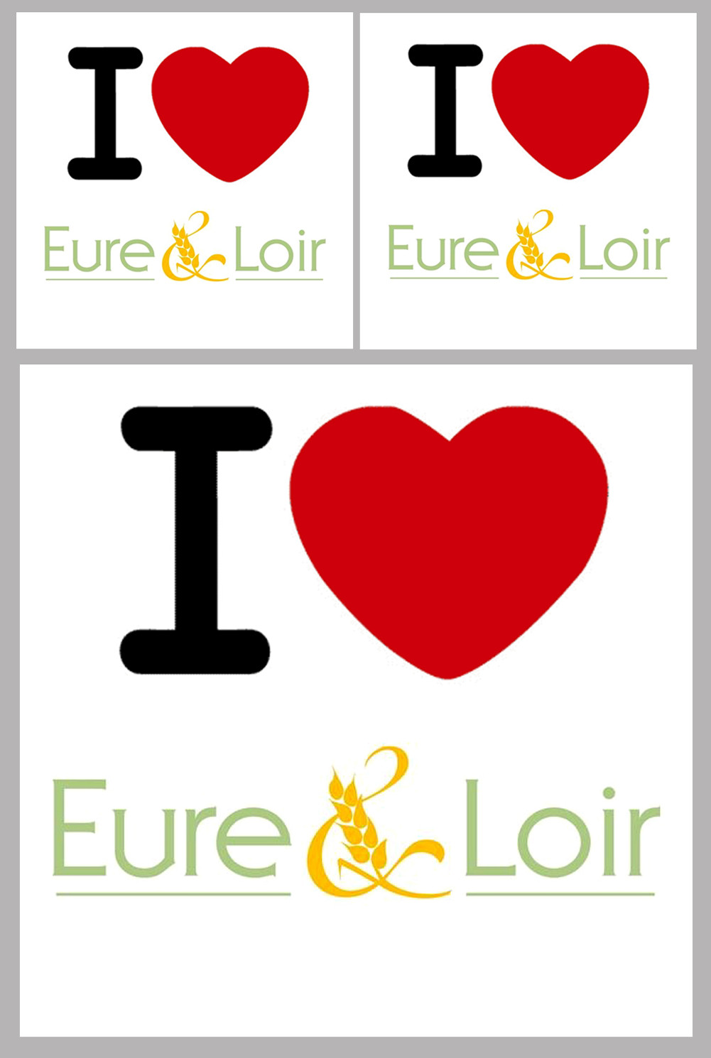 Département 28 de l'Eure et Loir (1fois 10cm / 2 fois 5cm) - Sticker/autocollant