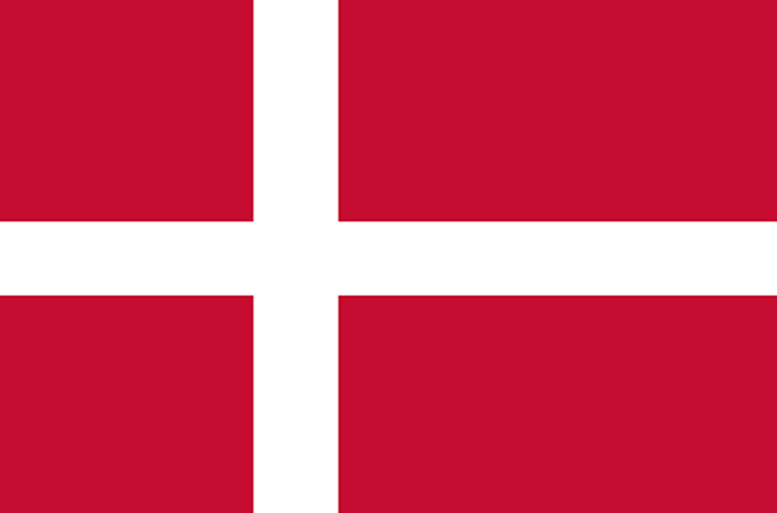 Drapeau Danemark (19.5x13cm) - Sticker/autocollant