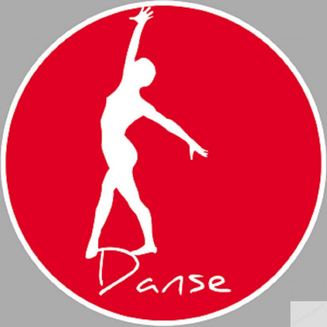 Danse classique - 15cm - Sticker/autocollant