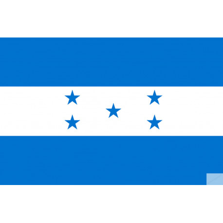 Drapeau Honduras - (19.5x13cm) - Sticker/autocollant