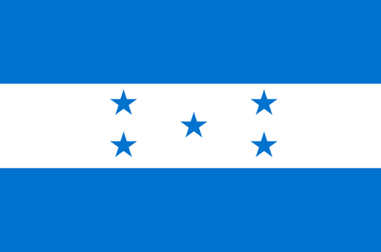 Drapeau Honduras - (19.5x13cm) - Sticker/autocollant