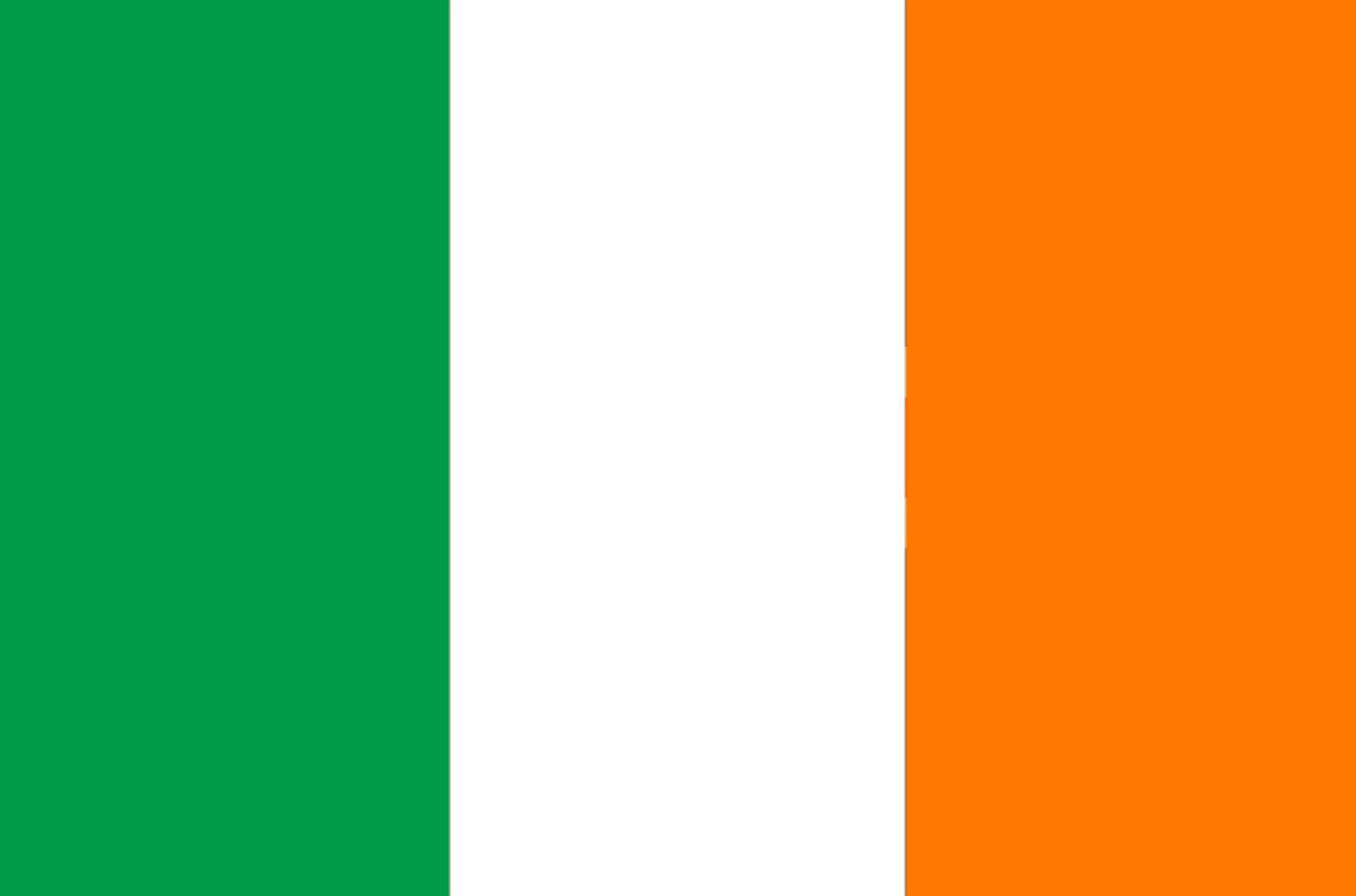 Drapeau Irlande (19.5x13cm) - Sticker/autocollant