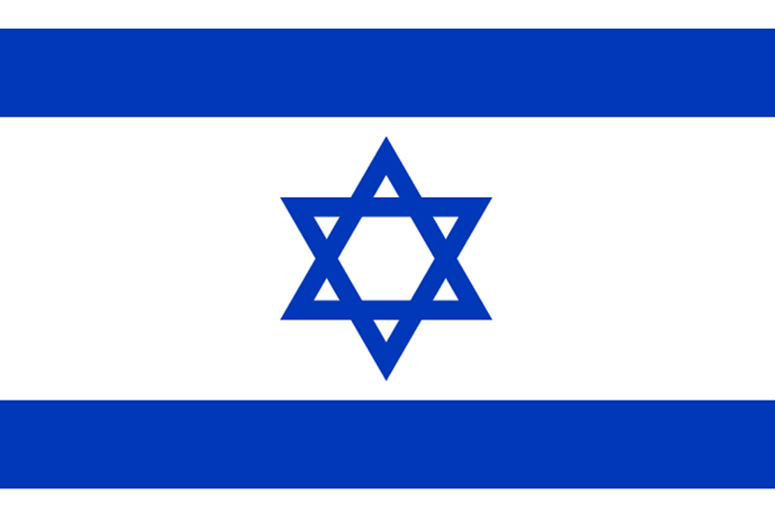 Drapeau Israel (19.5x13cm) - Sticker/autocollant