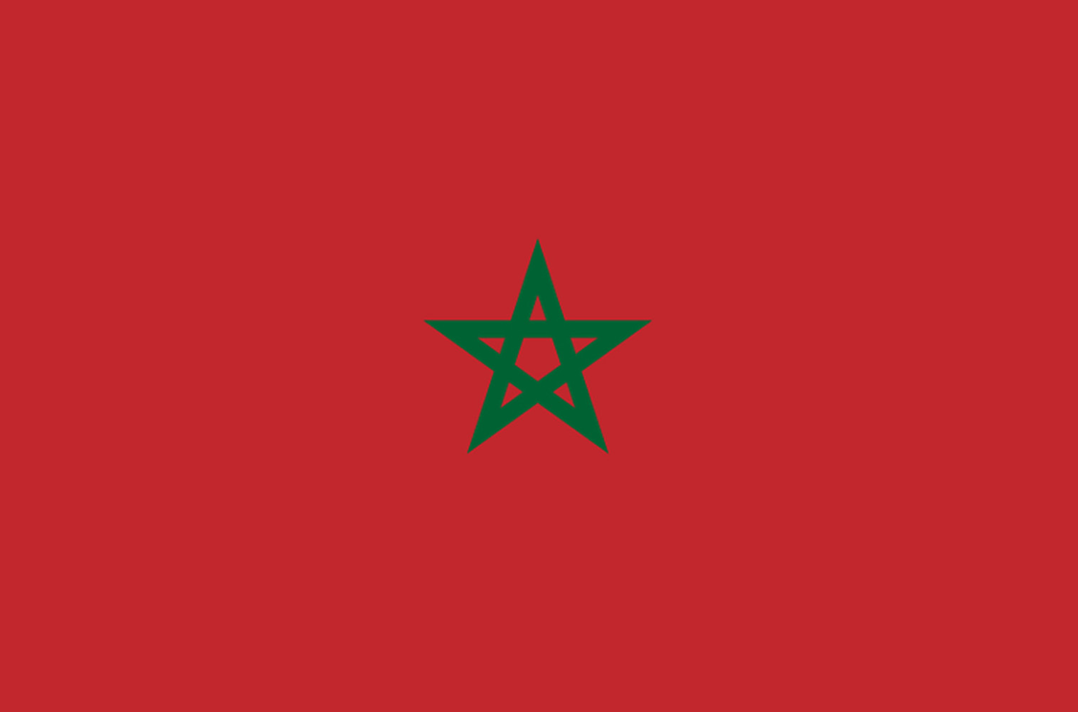 Drapeau Maroc (19.5x13cm) - Sticker/autocollant