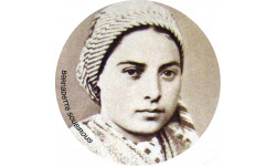 Bernadette Soubirous (15x15cm) - Sticker/autocollant