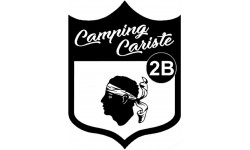 Campingcariste Corse 2B (20x15cm) - Sticker/autocollant