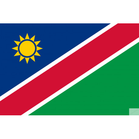 Drapeau Namibie (15x10cm) - Sticker/autocollant