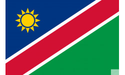 Drapeau Namibie (5x3.3cm) - Sticker/autocollant