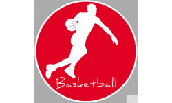 Basketball - 5cm - Sticker/autocollant