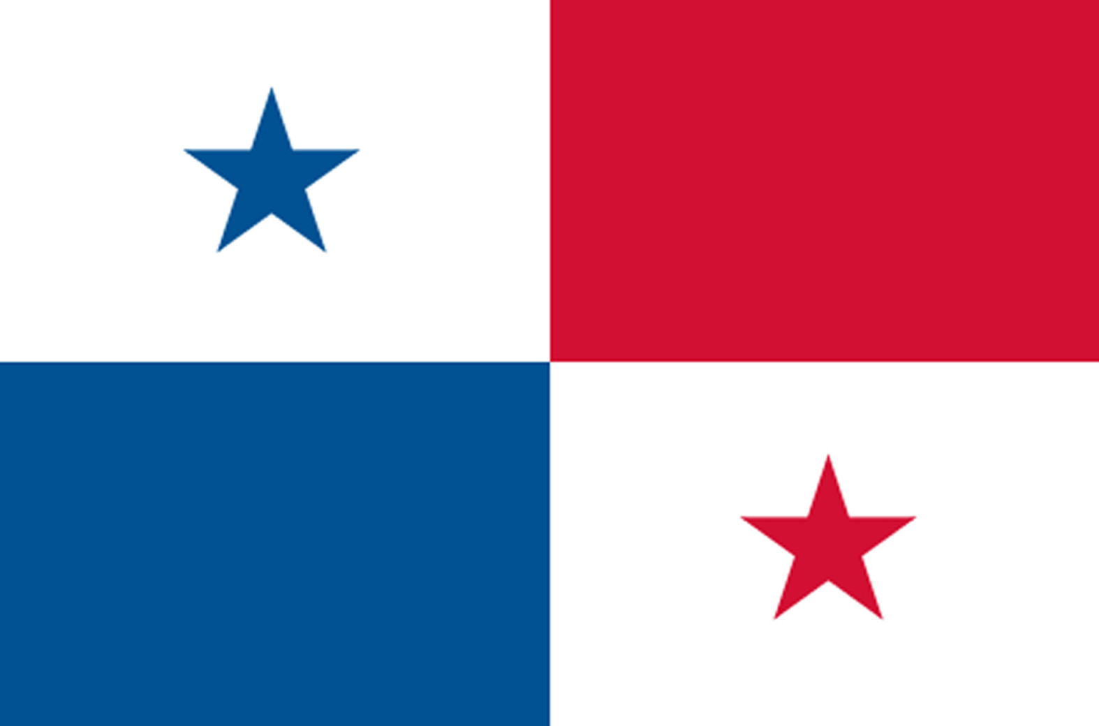 Drapeau Panama (19.5x13cm) - Sticker/autocollant