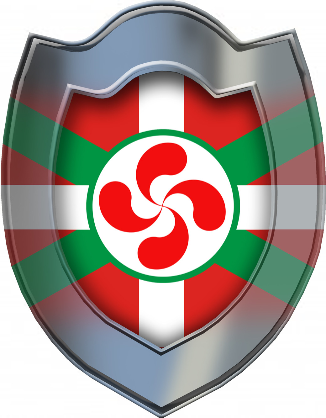 Bouclier Basque (20x15,5cm) - Sticker/autocollant