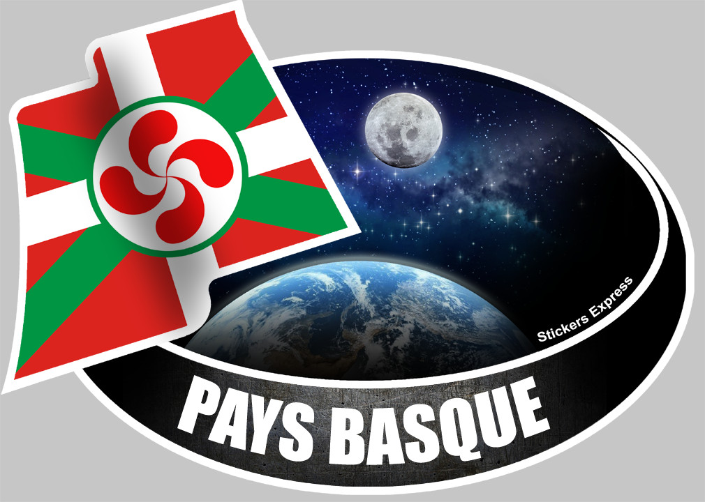 PAYS BASQUE (10X14cm) - Sticker/autocollant