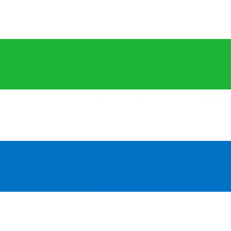 Drapeau Sierra Leone (19.5 x 13 cm) - Sticker/autocollant