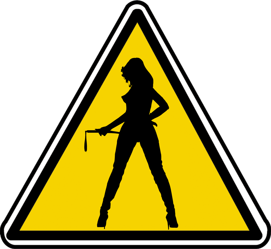 silhouette pin-up 3 (20x18.2cm) - Sticker/autocollant