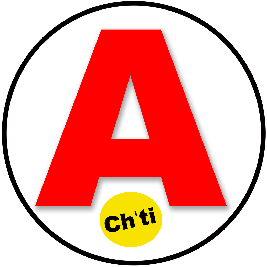 A Ch'ti (15x15cm) - Sticker/autocollant