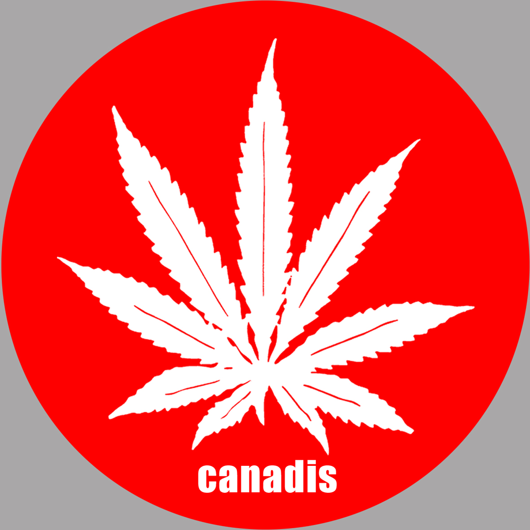 Canadis (10x10cm) - Sticker/autocollant