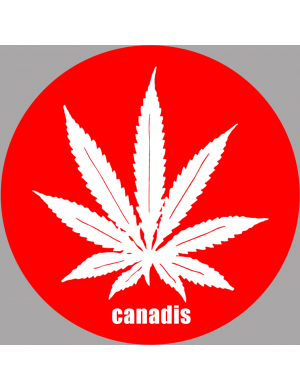 Canadis (5x5cm) - Sticker/autocollant