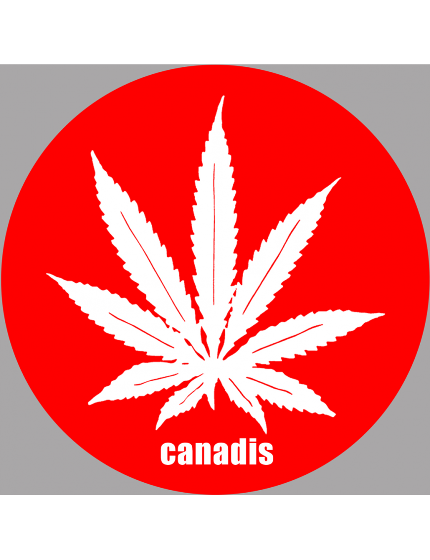 Canadis (15x15cm) - Sticker/autocollant