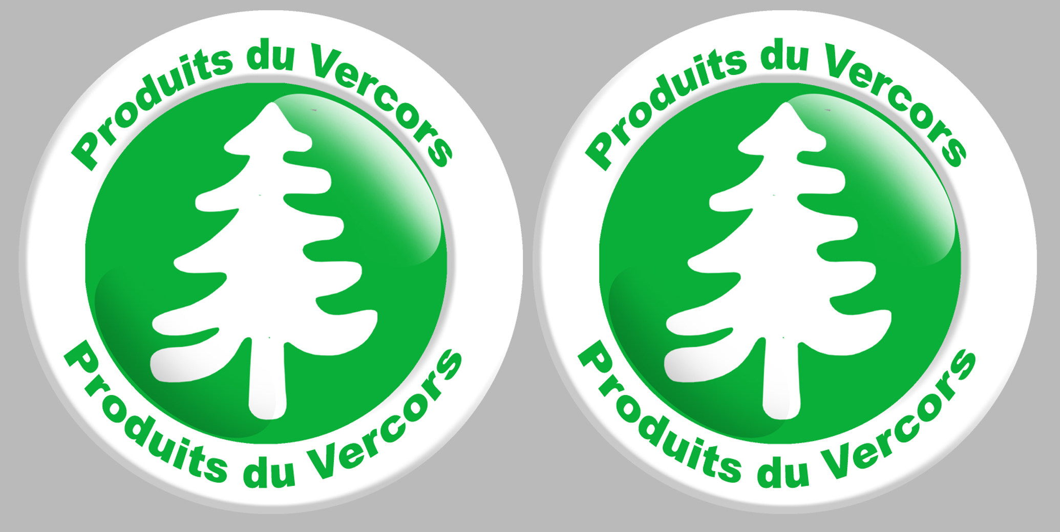 Produits du Vercors (2fois 10cm) - Sticker/autocollant