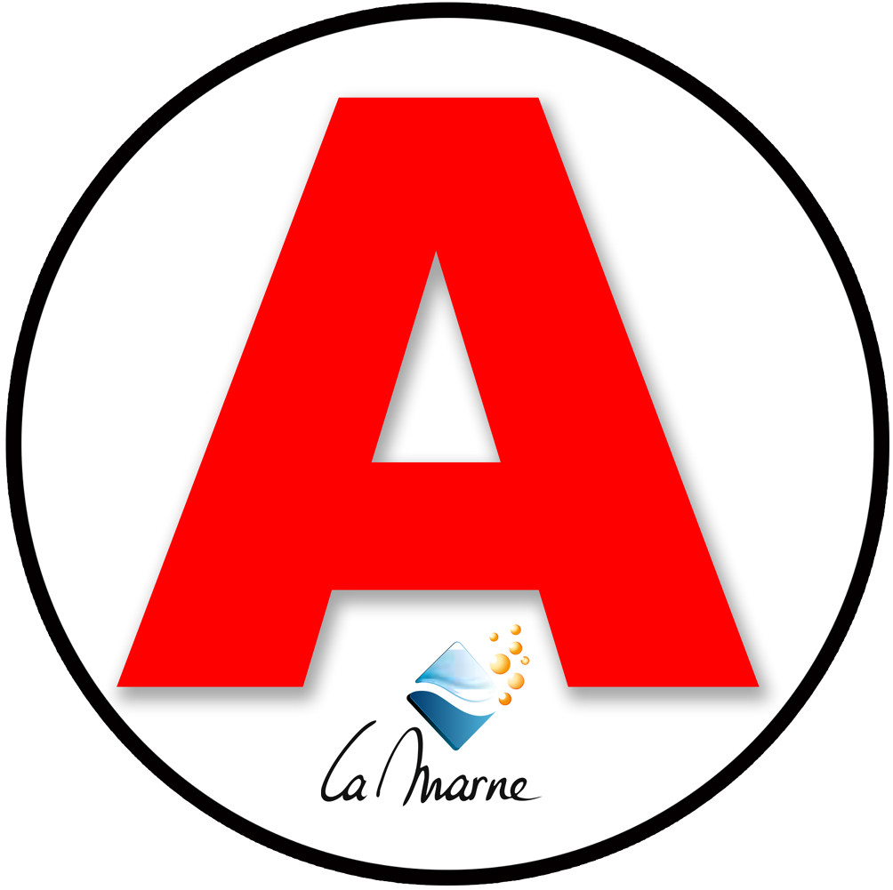 A 51 La Marne - 15cm - Sticker/autocollant