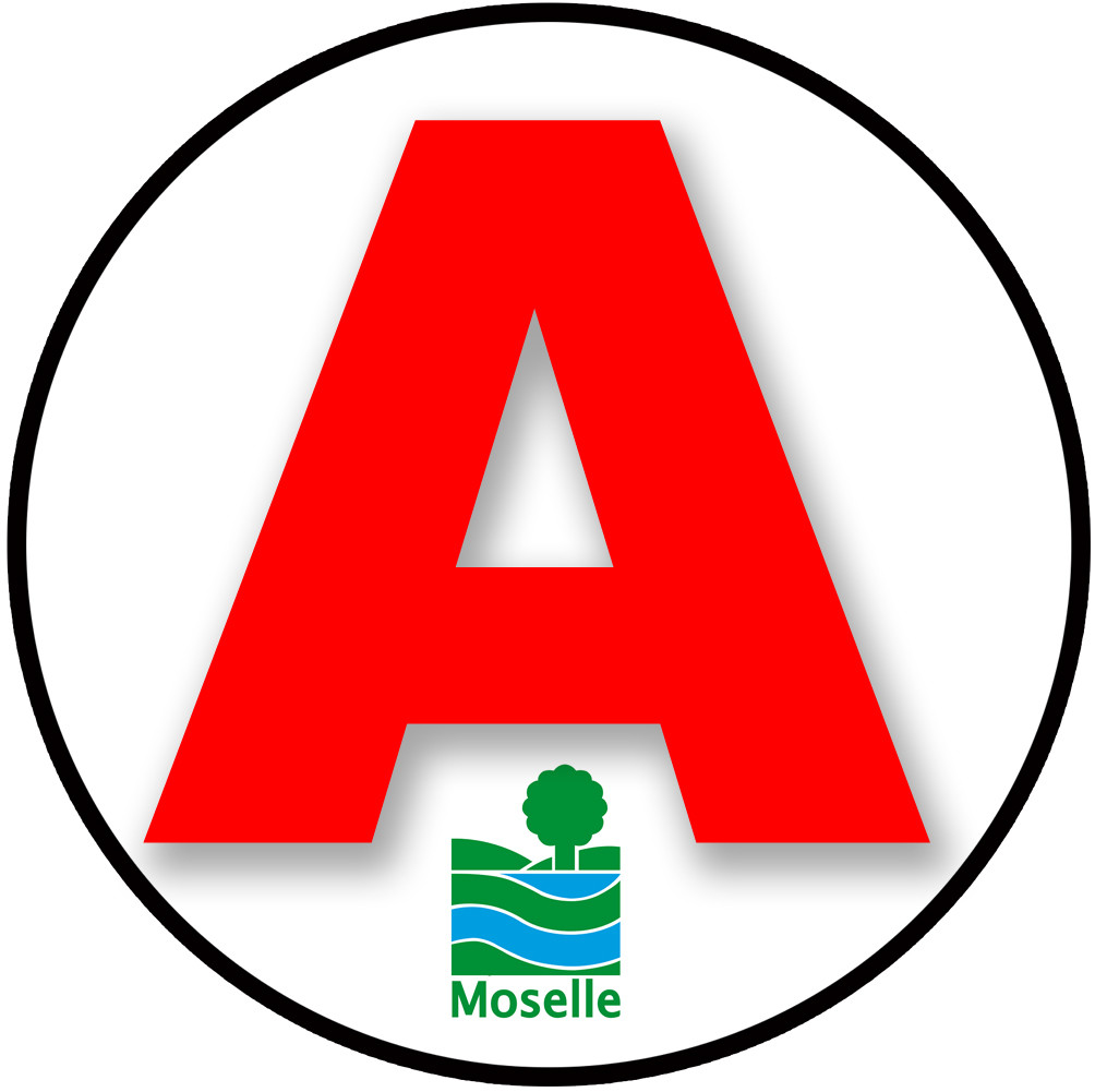 A 57 La Moselle - 15cm - Sticker/autocollant