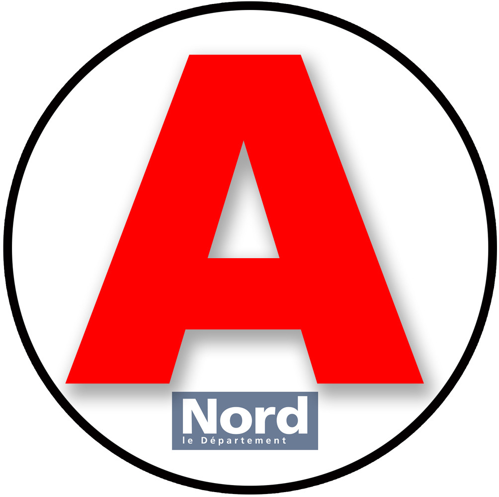 A 59 Le Nord - 15cm - Sticker/autocollant