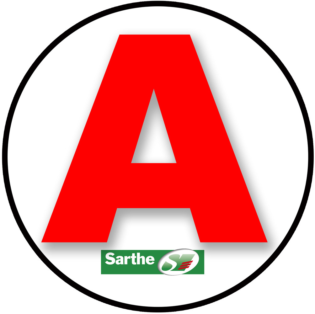 A 72 La Sarthe - 15cm - Sticker/autocollant