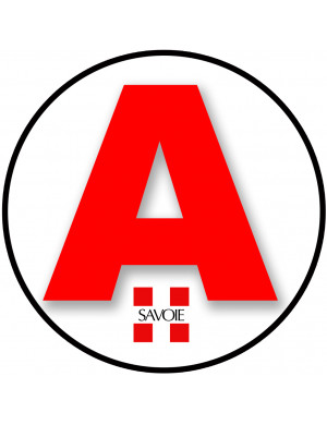 A 73 La Savoie - 15cm - Sticker/autocollant