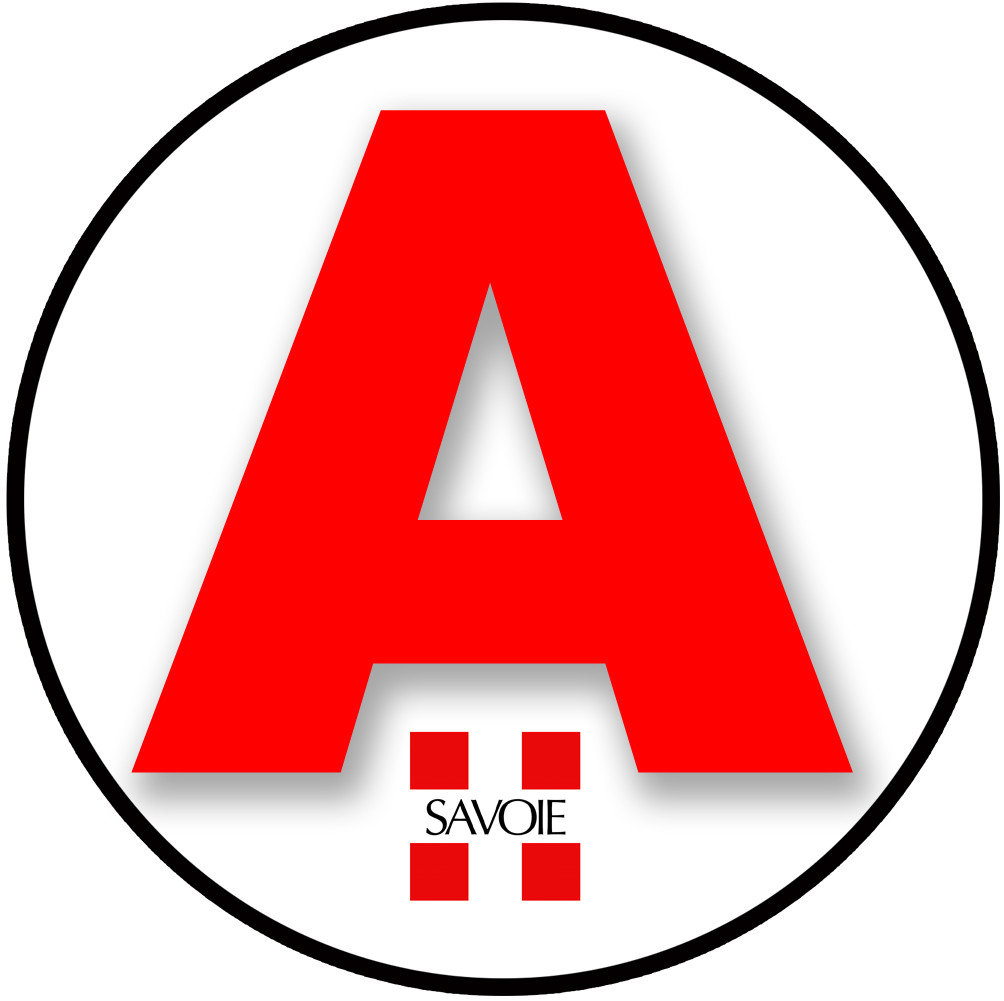 A 73 La Savoie - 15cm - Sticker/autocollant