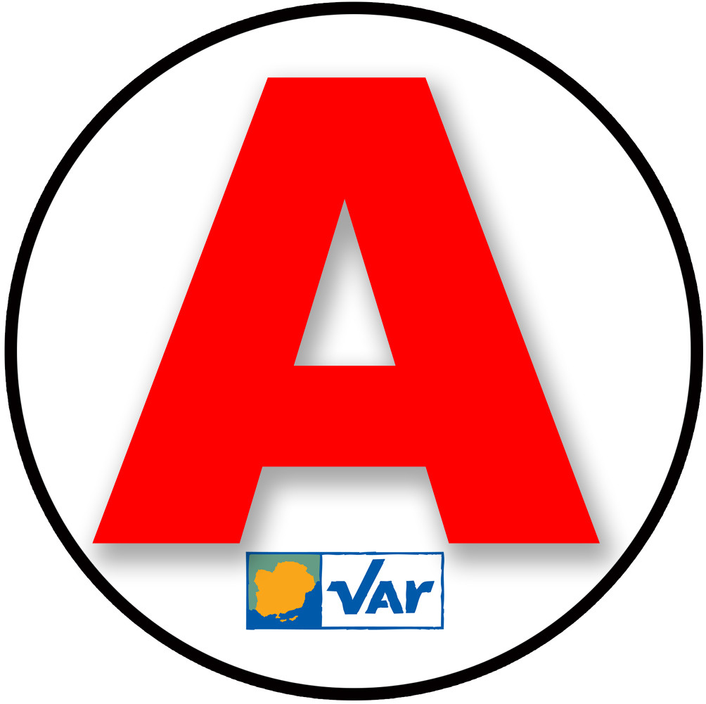 A 83 Le Var - 15cm - Sticker/autocollant