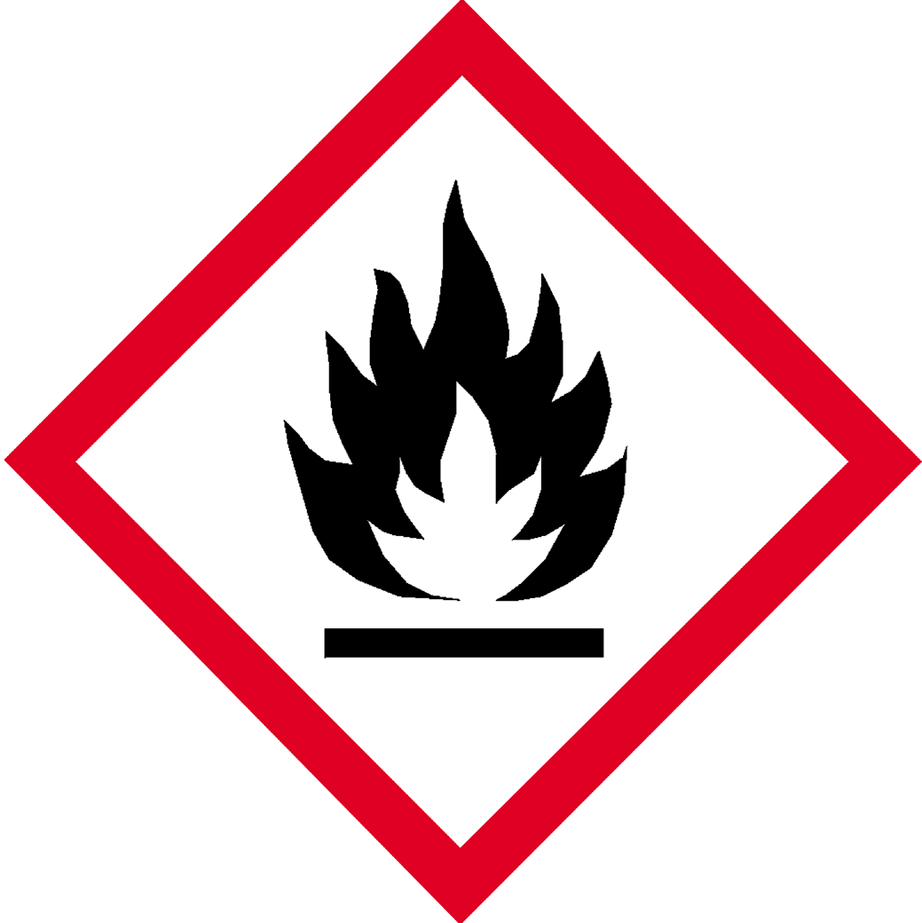 produits inflammables (10cm) - Sticker/autocollant