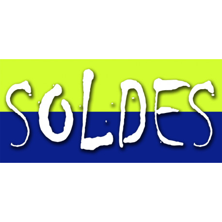 SOLDES V13 - 30x14cm - Sticker/autocollant