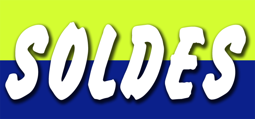 SOLDES V16 - 30x14cm - Sticker/autocollant