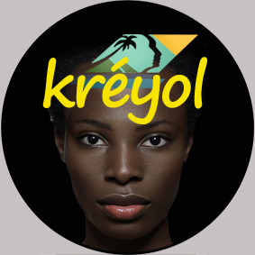 Créole-Kréyol guadeloupe - 10cm - Sticker/autocollant