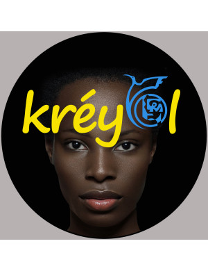 Créole-Kréyol Martinique - 10cm - Sticker/autocollant