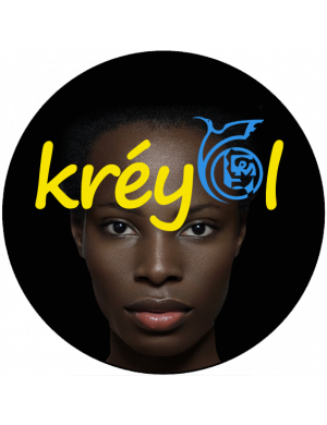 Créole-Kréyol Martinique - 5cm - Sticker/autocollant