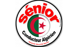 conducteur Sénior Algérien - 15cm - Sticker/autocollant