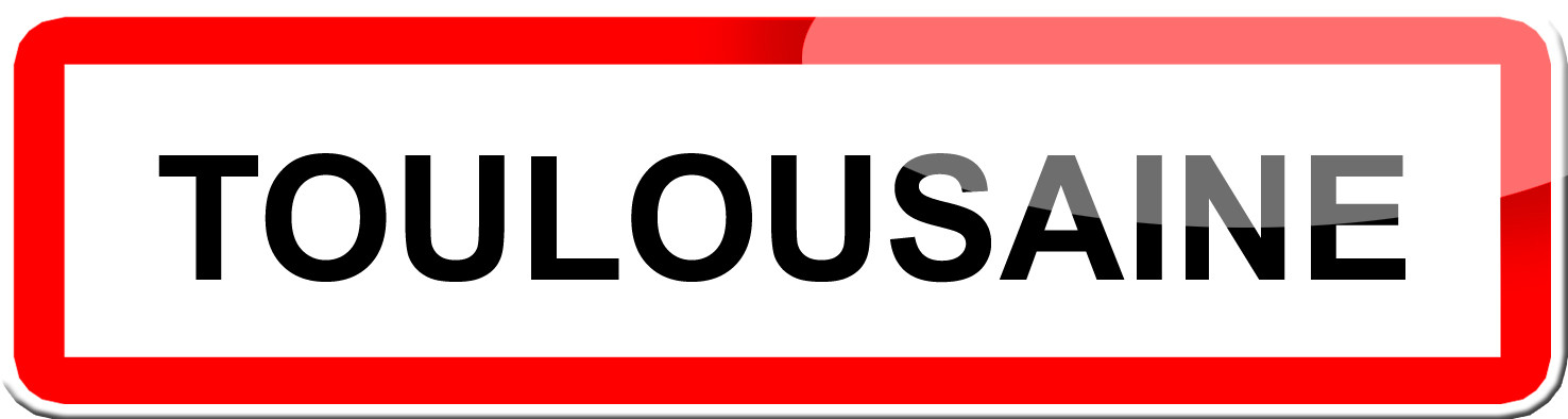 Toulousaine (15x4cm) - Sticker/autocollant