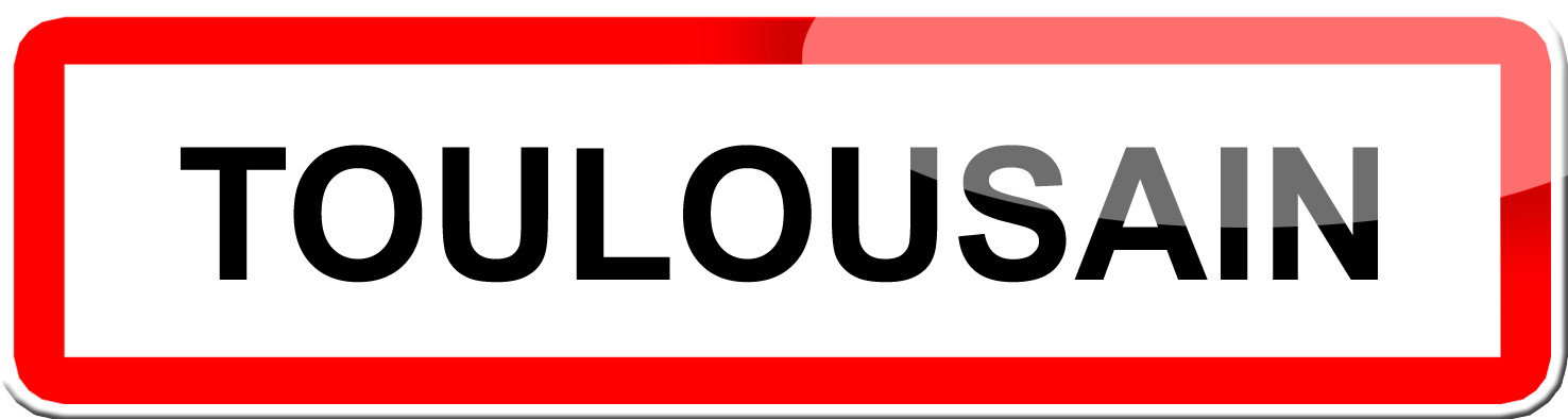 Toulousain (15x4cm) - Sticker/autocollant