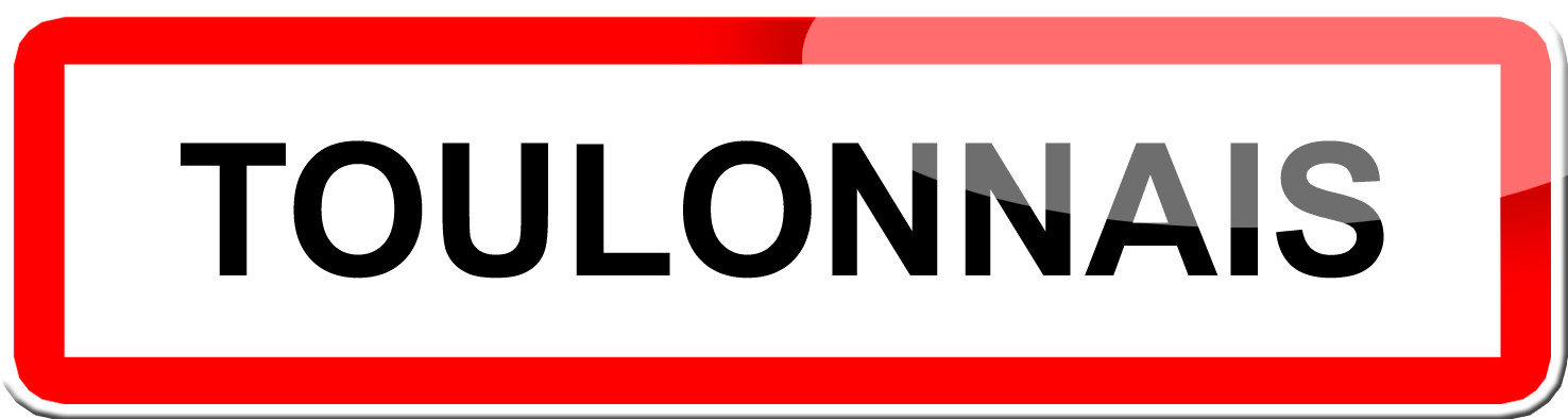 Toulonnais (15x4cm) - Sticker/autocollant