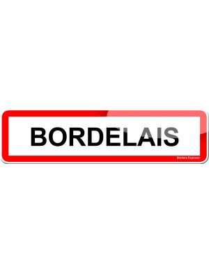 Bordelais (15x4cm) - Sticker/autocollant